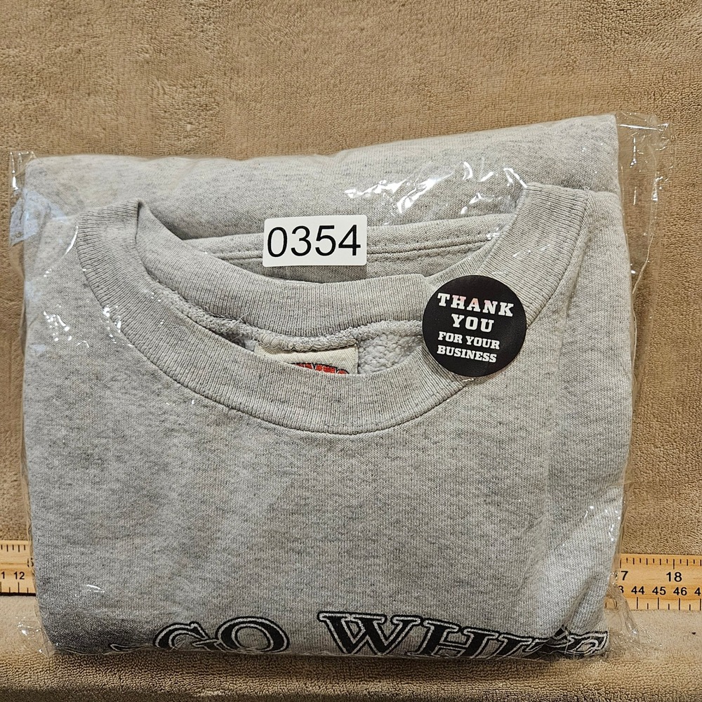 Vintage Chicago White Sox Nutmeg Sweatshirt Mens 2XL Gray MLB 1901 Made in USA - Picture 14 of 14